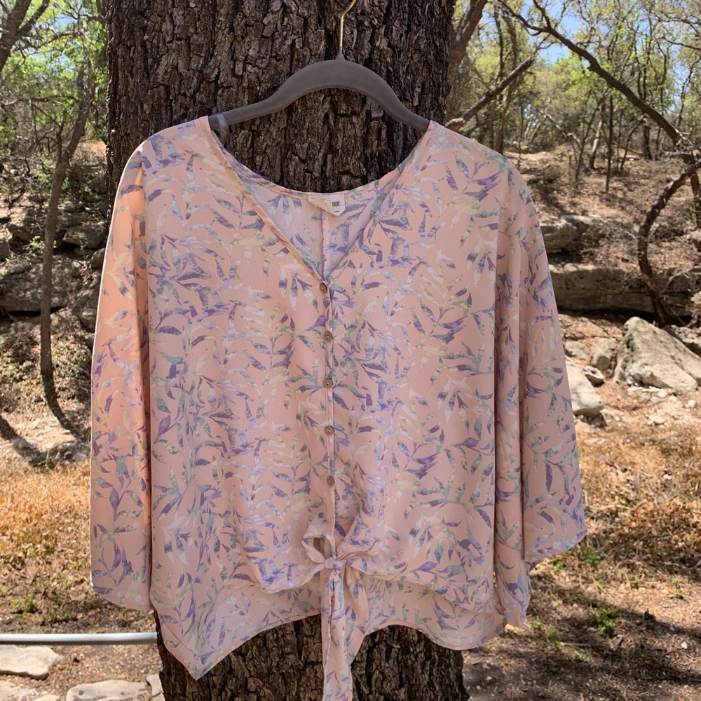 Peach love- boutique top